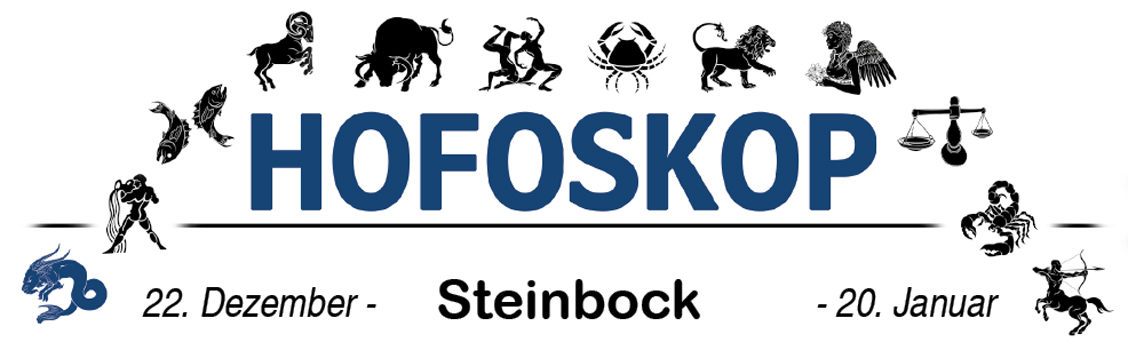 Hofoskop: Steinbock (22.12.-20.01.)