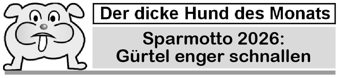 Der Dicke Hund im Januar